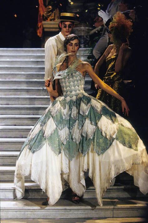 john galliano 1988 dior couture show|John Galliano fashion opera.